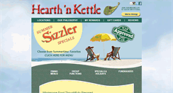 Desktop Screenshot of hearthnkettle.com